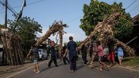 Begini Nih Persiapan Perang Obor di Jepara, Sibuk dan Ramai