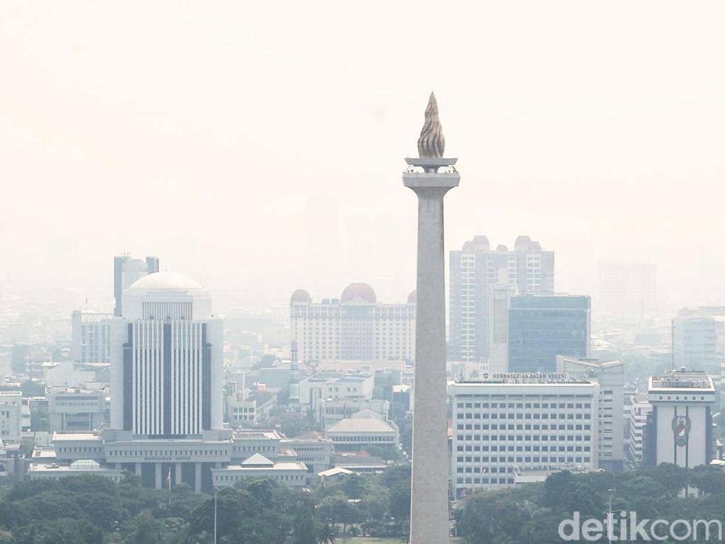 Kualitas Udara Jakarta Terburuk ke-4 di Dunia, Begini Potretnya