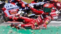 Momen Apes Bagnaia, Lebih Sering Jatuh Ketimbang Menang
