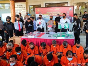 132 Bandit Ditangkap Selama 12 Hari Terakhir di Banyuwangi 132 Bandit Ditangkap Selama 12 Hari Terakhir di Banyuwangi