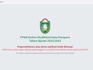 PPDB Parepare SD-SMP Dibuka Besok, Cek Link dan Daya Tampungnya