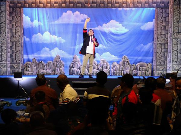 Saat Cak Imin Ludrukan Bareng Kirun dan Kartolo