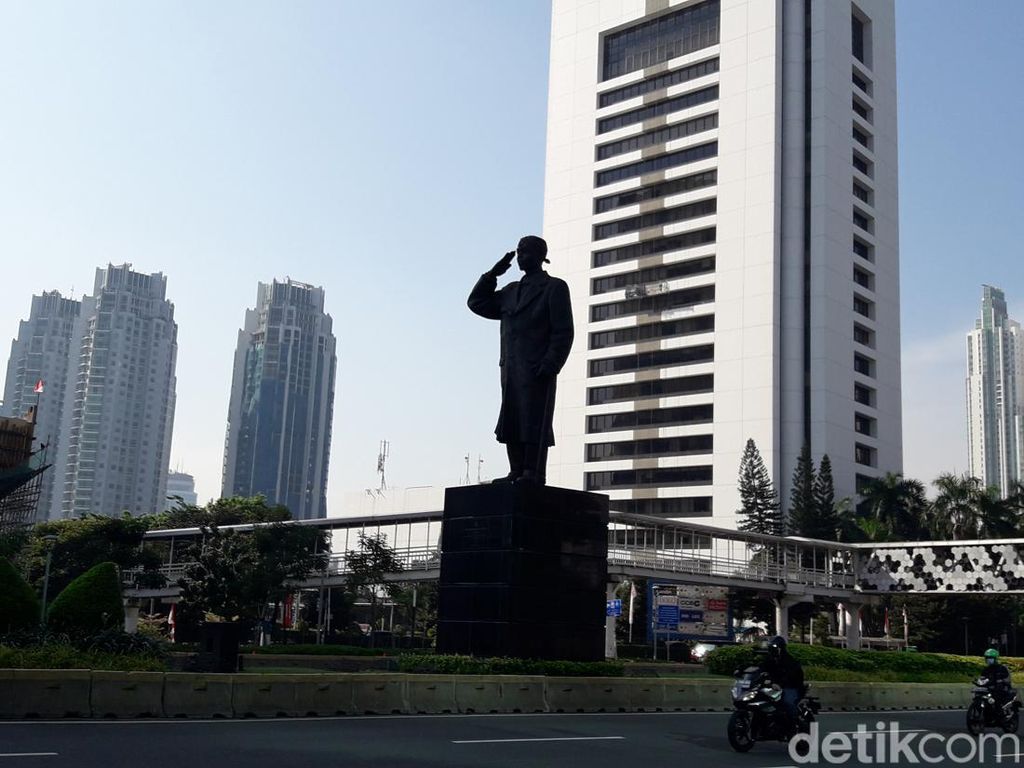Sejarah Patung Jenderal Sudirman Jakarta yang Jadi Korban Vandalisme