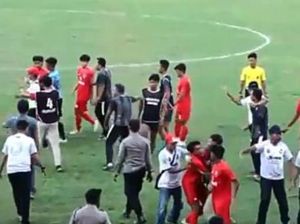 Laga Jombang vs Kota Malang di Porprov Jatim Diwarnai Adu Pukul Pemain