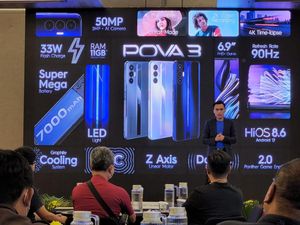 Harga Tecno Pova 3 di Indonesia, Bawa Layar dan Baterai Raksasa