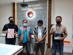 Dua Kurir Narkoba Diringkus di Surabaya, 150 Gram Sabu Disita