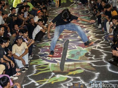 Tumpah Ruah Hari Skateboard Sedunia di Jakarta