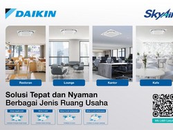 Tumbuh Positif, Daikin Gencarkan Pemasaran AC Ruang Usaha Kekinian
