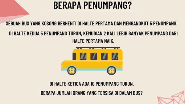 Tebak-tebakan Buat yang Punya IQ Level Tinggi, Awas Jangan Kejebak!