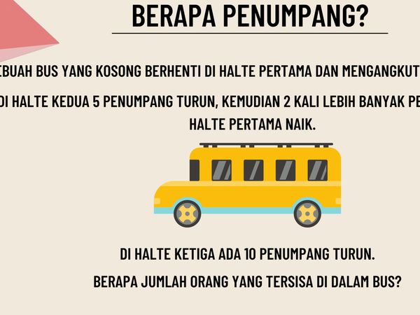 Tebak-tebakan Buat yang Punya IQ Level Tinggi, Awas Jangan Kejebak!