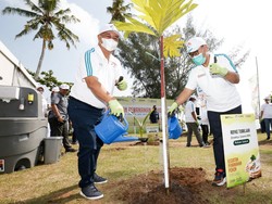 Peringati 20 Tahun APU-PPT, BNI-PPATK Tanam 2.000 Bibit Pohon