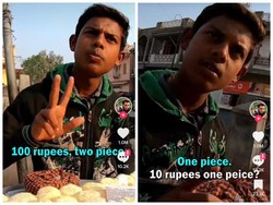 Duh! Turis Bule Ini Nyaris Kena Getok Harga Gulali Hampir 20 Kali Lipat