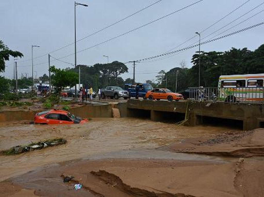 Termasuk Anak-anak, 5 Orang Tewas Akibat Banjir di Pantai Gading