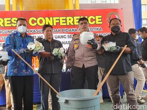 Polda Riau Tangkap 17 Mafia Narkoba, Sita 48 Kg Sabu