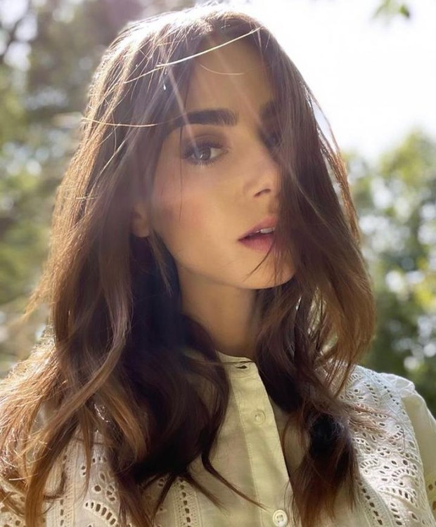 Make up Lily Collins