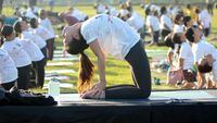 Menengok Perayaan Hari Yoga Internasional di Yogyakarta-Bali