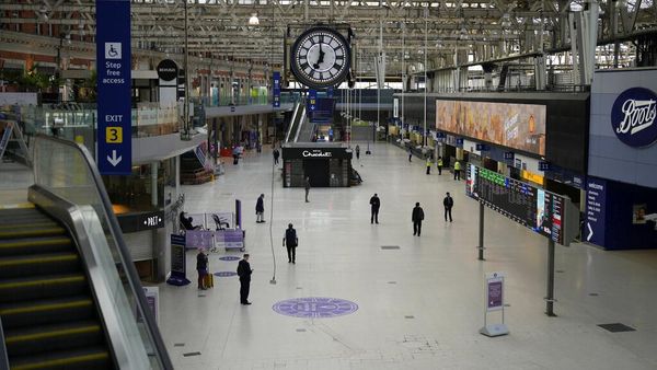 Stasiun Kereta di London Mendadak Lengang, Ditinggal Mogok Pekerjanya