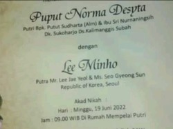 Most Pop: Viral Pernikahan Lee Min Ho Dengan Wanita Asal Jateng, Ini Faktanya