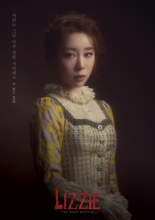 Potret Yeon Jung (WJSN) dalam foto profil drama musikal Lizzie