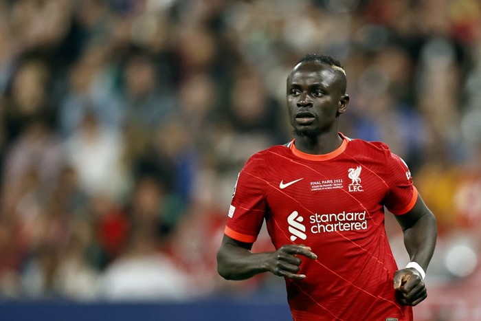 PARIS - Sadio Mane of Liverpool FC during the UEFA Champions League final match between Liverpool FC and Real Madrid at Stade de Franc on May 28, 2022 in Paris, France. ANP | DUTCH HEIGHT | MAURICE VAN STONE (Photo by ANP via Getty Images)