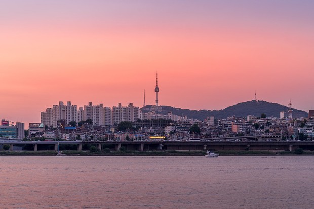 Sunset Hangang Park, Seoul / Foto : Flickr Ilustrasi Hangang Park, Seoul