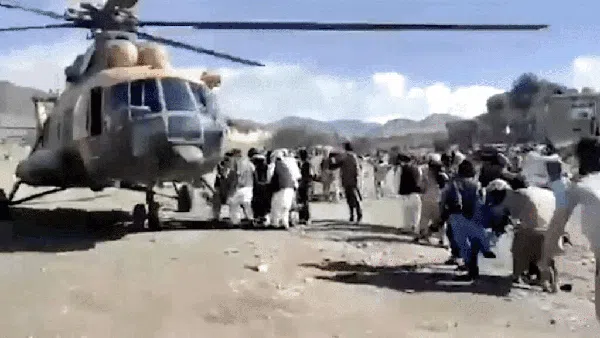 Foto-foto Terkini Gempa Afghanistan yang Tewaskan 1.000 Orang