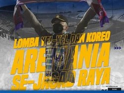 Dear Aremania Sejagat Raya, Ada Lomba Yel-yel dan Koreo Nih