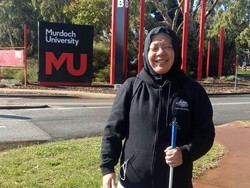 Cerita Cheta, Jurnalis Tunanetra yang Lolos Beasiswa S2 ke Australia Cerita Cheta, Jurnalis Tunanetra yang Lolos Beasiswa S2 ke Australia