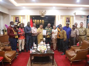 Sambangi Kemendagri, DRPD-Tokoh Masyarakat Papua Dukung Pemekaran DOB