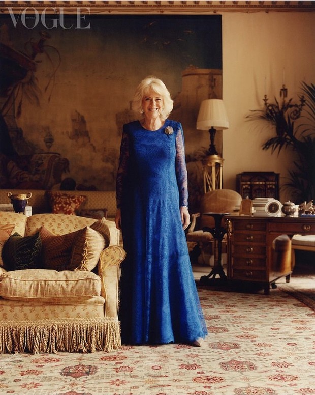 Camilla, Duchess of Cornwall, pemotretan bersama British Vogue/