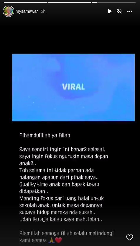 Instagram Stories Mawar AFI