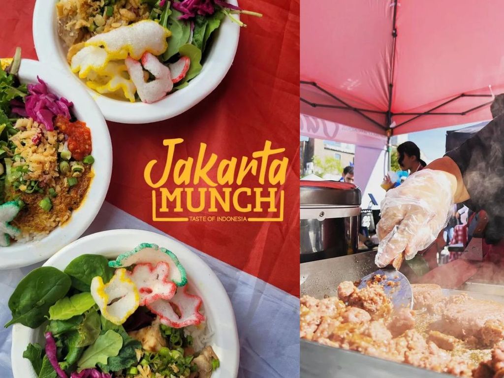 Jakarta Munch Jual Nasi Uduk Lauk Rendang Autentik di New York