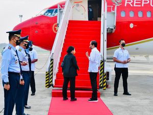 Bareng Puan, Jokowi Bertolak Menuju Kaltim Tinjau IKN Nusantara