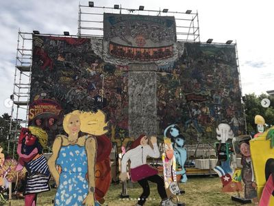 Ini Karya Seni Taring Padi yang Dituding Anti-Semit