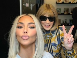 Heboh Selfie Kim Kardashian dan Anna Wintour, Banjir Pujian dan Kritikan