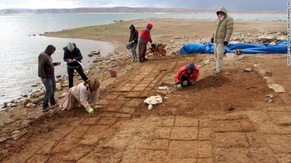 Potret Kota Kuno Irak Berusia 3.500 yang Muncul Setelah Kekeringan Ekstrem