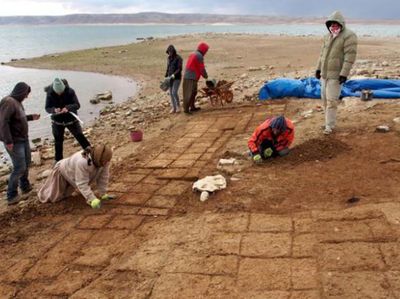 Potret Kota Kuno Irak Berusia 3.500 yang Muncul Setelah Kekeringan Ekstrem