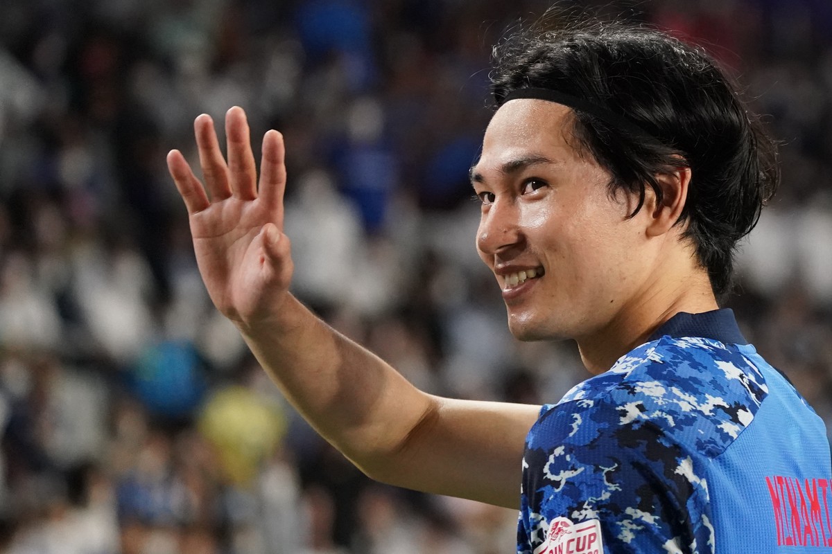 Liverpool sepakat melepas Takumi Minamino ke AS Monaco. (Foto: Getty Images/Etsuo Hara)