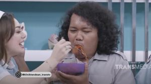 Momen Manis Celine Evangelista Suapi Marshel Widianto Kue hingga Mie