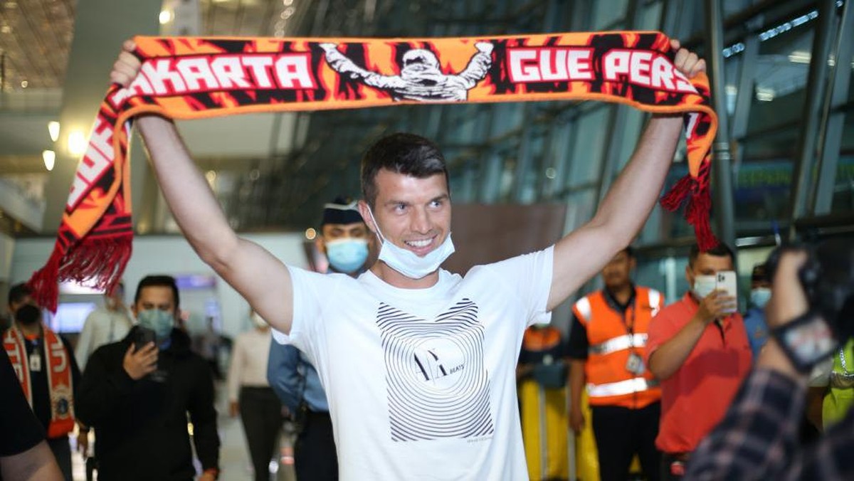 Ondrej Kudela disebut sudah membaik oleh Persija Jakarta. (Foto: dok. Persija)