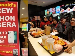 Wow! McD Malaysia Tawarkan Motor dan iPhone Gratis untuk Calon Pegawai