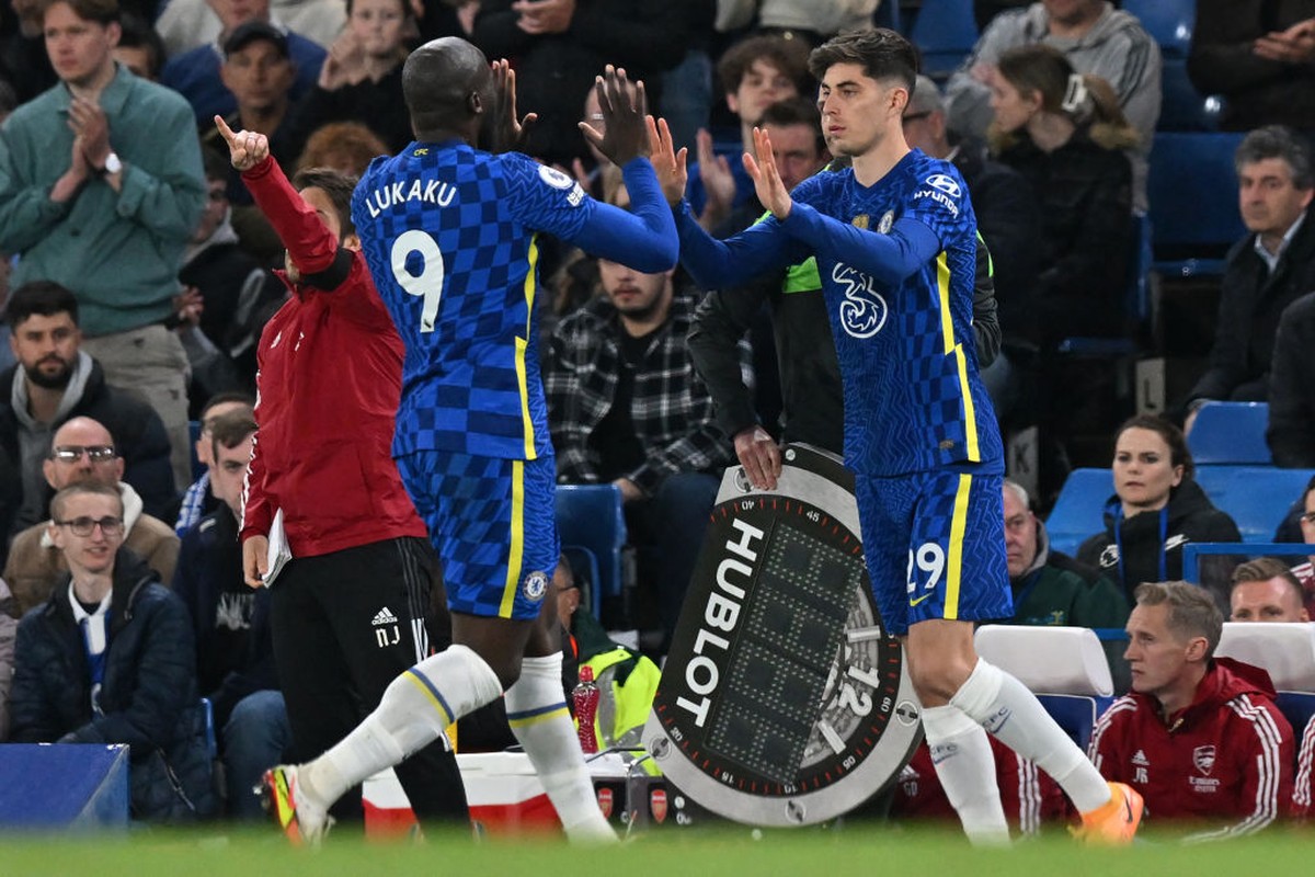 Bukti Kai Havertz Lebih Baik dari Romelu Lukaku (Foto: AFP via Getty Images/GLYN KIRK)