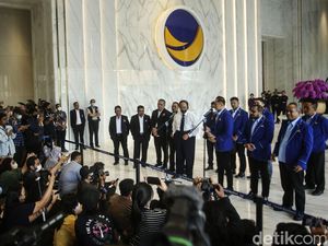 Lagi, AHY Temui Surya Paloh di DPP NasDem