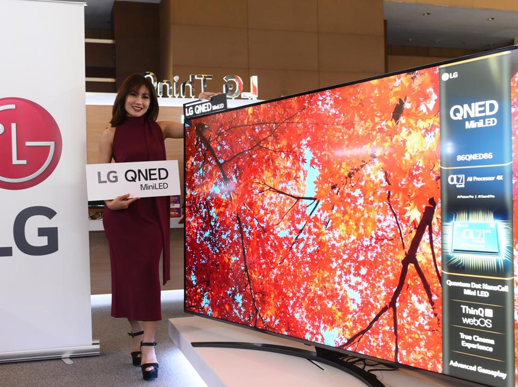 TV Anyar LG Ukuran 85 Inch Ramaikan Jakarta Fair 2022