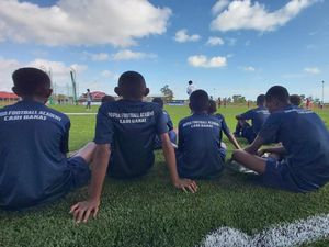 Papua Football Academy Sambangi Jayapura