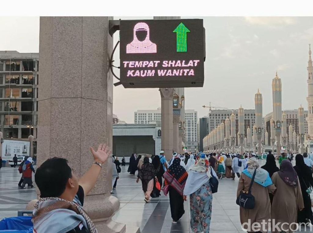 Wow! Bahasa Indonesia jadi Petunjuk Arah di Madinah