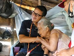 Sandiaga Tiba-tiba Renovasi Sebuah Rumah di Nias, Punya Siapa?