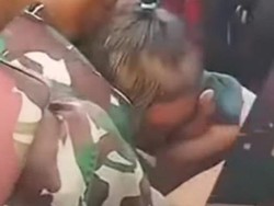 Aksi Heroik Prajurit TNI Selamatkan Balita Perempuan Terkunci dalam Mobil