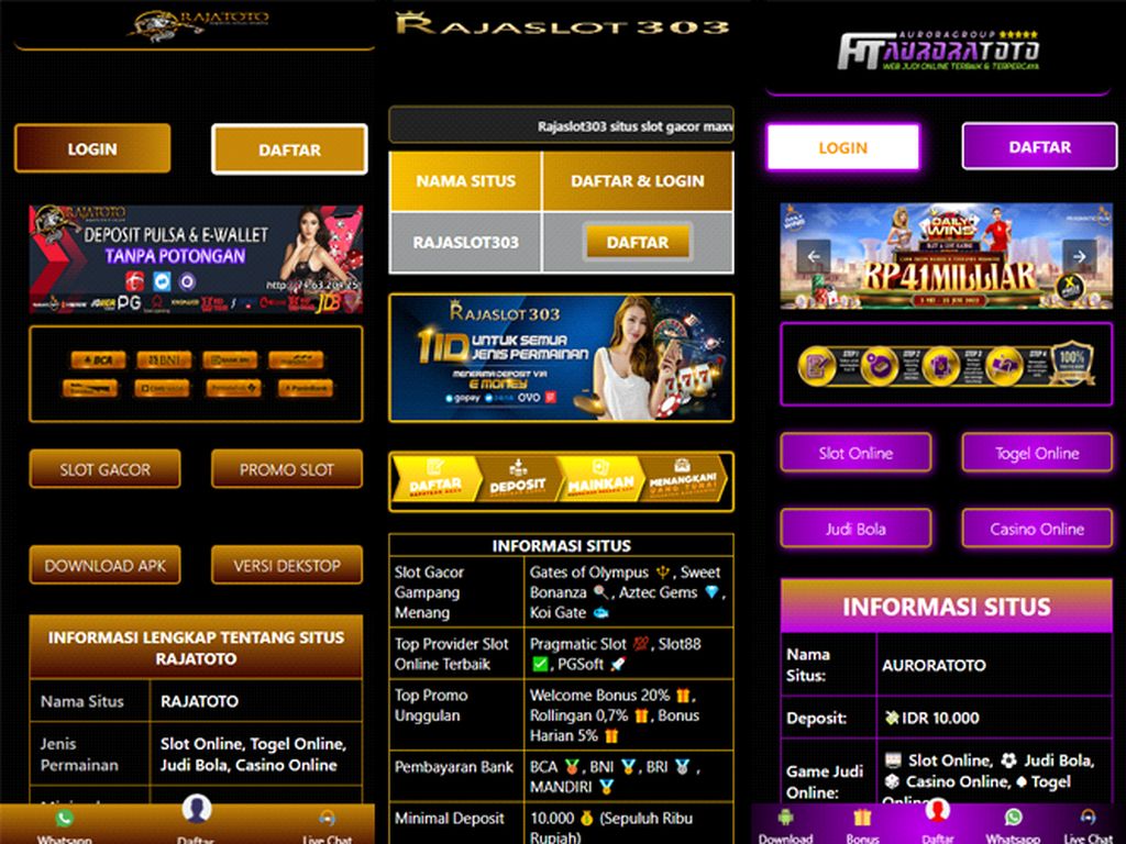 Heran, Situs Judi Masih Susupi Website Pemerintahan dan Pendidikan! Heran, Situs Judi Masih Susupi Website Pemerintahan dan Pendidikan!