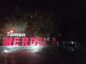 Agar Taman Merdeka Tak Jadi Tempat Mabuk, Pemkot Depok Bakal Tambah Lampu Agar Taman Merdeka Tak Jadi Tempat Mabuk, Pemkot Depok Bakal Tambah Lampu